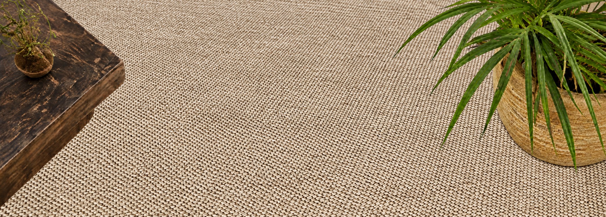 Alfombra de aspecto natural en un ambiente sereno