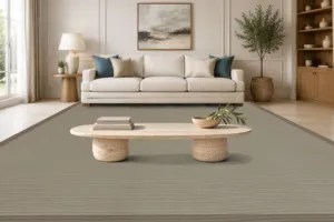 Alfombra Manases en un salón