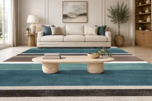 Alfombra Miqueas en un salón