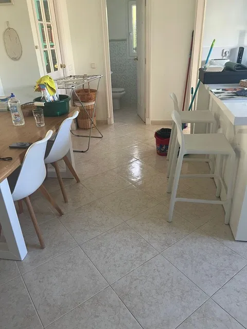 Antes de cocina y comedor con solución Ana Durán