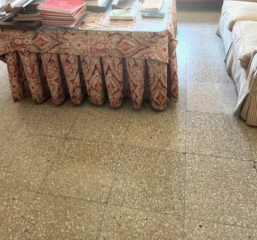 Antes de salón · zona de estar con solución Ana Durán